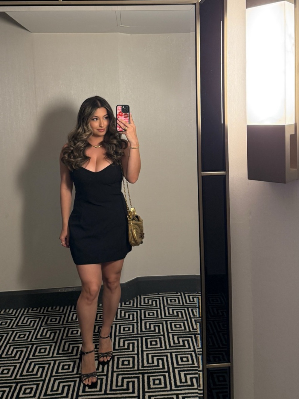 Oh Polly Black Bodycon Mini Dress - Picture 9 of 9